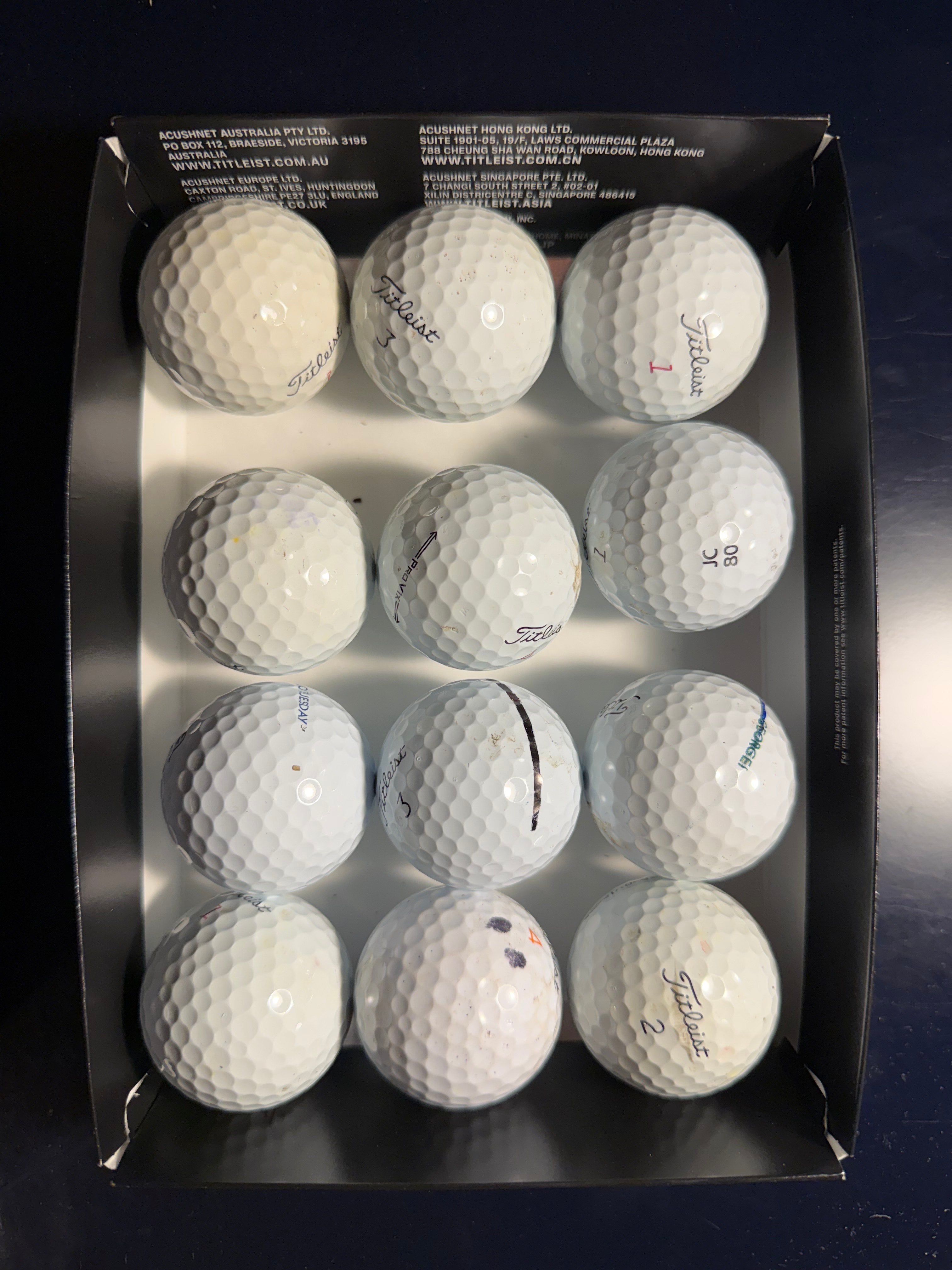 4 to 5 Grade Pro V1 Golfballs